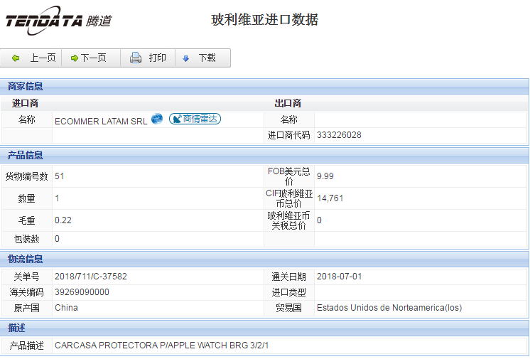 海关数据,进出口数据,进口数据,PA视讯国际,贸易,玻利维亚